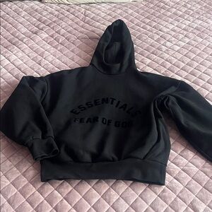 Fear of God Black Essentials Hoodie